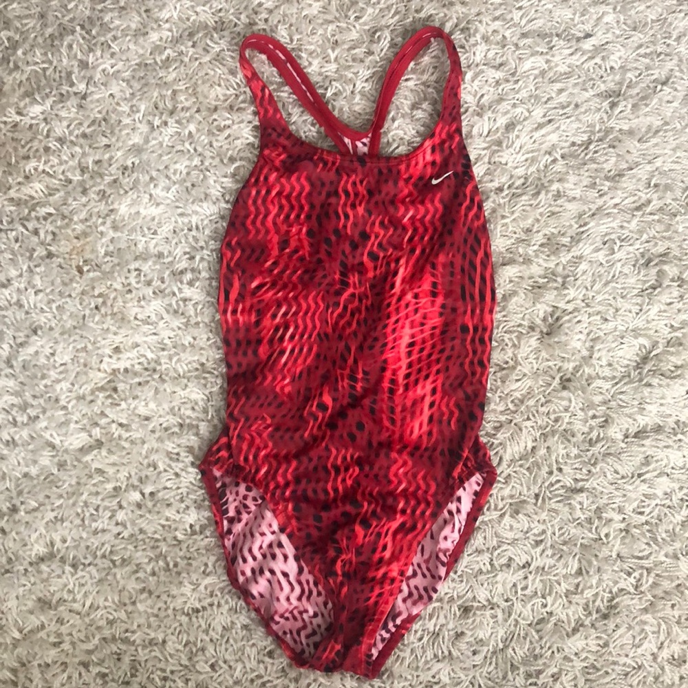 Nike Sport One-Piece Bathing Suit